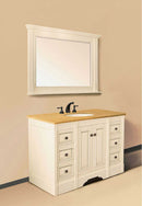 Legion Furniture 48" Sink Vanity Without Faucet Antique White 2