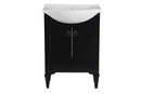 Legion Furniture 24" Espresso Sink Vanity, No Faucet 3