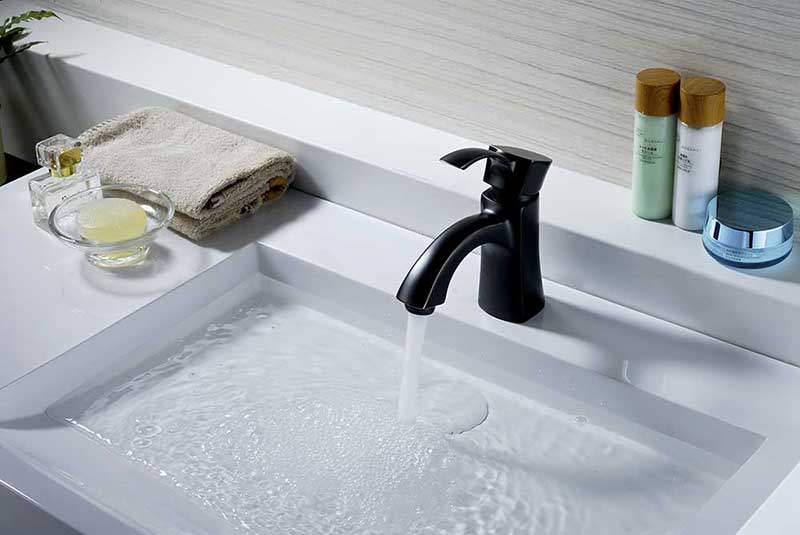 Anzzi Alto Series Single Handle Bathroom Sink Faucet in Oil Rubbed Bronze 4