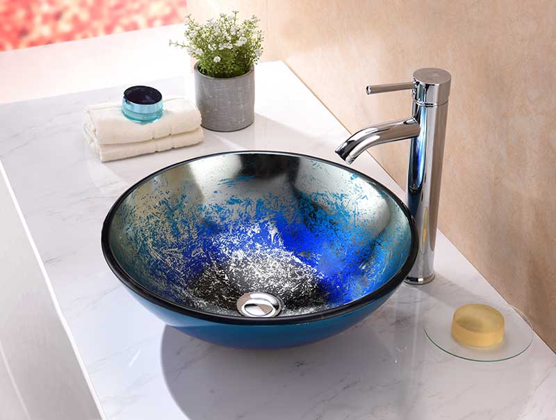 Anzzi Chilasa Series Vessel Sink in Blue LS-AZ8209 4