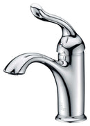 Anzzi Arc Series Single Handle Bathroom Sink Faucet in Polished Chrome