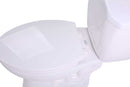 Anzzi Kame 2-piece 1.28 GPF Single Flush Elongated Toilet in White