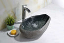 Anzzi Unkindled Basin Vessel Sink in Dark River Stone 2