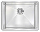 Anzzi VANGUARD Series 23 in. Under Mount Single Basin Handmade Stainless Steel Kitchen Sink 10