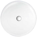 Anzzi Egret Series Vessel Sink in White LS-AZ032 6