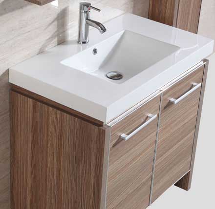 Legion Furniture Sink Vanity With Mirror And Side Cabinet Desert Sand 2