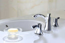 Anzzi Sonata Series 2-Handle Bathroom Sink Faucet in Polished Chrome 6