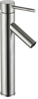 Anzzi Valle Single Hole Single Handle Bathroom Faucet in Brushed Nickel L-AZ111BN