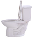 Anzzi Kame 2-piece 1.28 GPF Single Flush Elongated Toilet in White