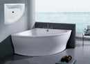Aquatica PureScape Arcrylic 81" x 63" Corner Bathtub 2