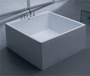 Aquatica PureScape Acrylic 52" x 52" Freestanding Bathtub 4
