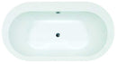 Aquatica PureScape 65" x 32" Freestanding Acrylic Bathtub 4