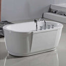 Aquatica PureScape 63" x 32" Freestanding Acrylic Bathtub
