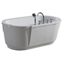 Aquatica PureScape 63" x 32" Freestanding Acrylic Bathtub 2