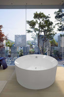 Aquatica PureScape 53" x 53" Freestanding Acrylic Bathtub 3