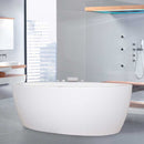 Aquatica PureScape 65" x 33" Freestanding Acrylic Bathtub 6
