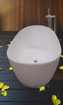 Aquatica PureScape 64" x 34" Freestanding AquaStone Bathtub Gloss / Matte 2