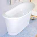 Aquatica PureScape 63" x 32" Freestanding Acrylic Slipper Tub 3