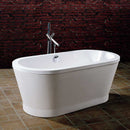 Aquatica PureScape 59" x 28" Freestanding Acrylic Bathtub