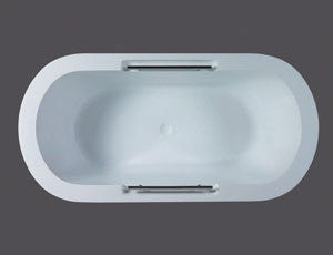 Aquatica PureScape 67" x 34" Freestanding Acrylic Bathtub 5