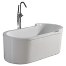 Aquatica PureScape 67" x 30" Freestanding Acrylic Bathtub 2