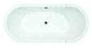 Aquatica PureScape 67" x 30" Freestanding Acrylic Bathtub 8