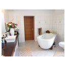 Aquatica AdoreMe 75" x 35" Freestanding Hybrid Acrylic-Composite Bathtub 4