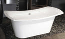 Aquatica LoveMe 71" x 34" Freestanding EcoMarmor Slipper Tub 3