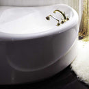 Aquatica PureScape 84" x 68" Corner Acrylic Bathtub 4