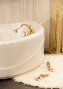 Aquatica PureScape 84" x 68" Corner Acrylic Bathtub 5