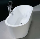 Aquatica PureScape 63" x 27.5" Freestanding Acrylic Bathtub 4