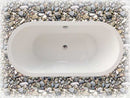Aquatica PureScape 63" x 27.5" Freestanding Acrylic Bathtub 7