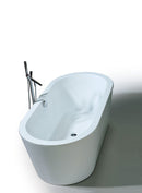 Aquatica PureScape 71" x 33" Freestanding Acrylic Bathtub 7