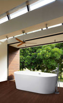 Aquatica PureScape 71" x 33" Freestanding Acrylic Bathtub 9