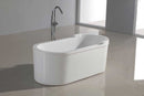 Aquatica PureScape 59" x 30" Freestanding Acrylic Bathtub 3