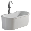 Aquatica PureScape 71" x 32" Freestanding Acrylic Bathtub 4