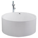 Aquatica PureScape 54" x 54" Freestanding Acrylic Bathtub 2