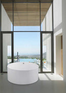 Aquatica PureScape 54" x 54" Freestanding Acrylic Bathtub 4