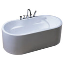 Aquatica PureScape 59" x 32" Freestanding Acrylic Bathtub 2