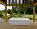 Aquatica PureScape 70.75" x 33.5" Bathtub 4
