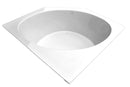 American Acrylic 60" x 60" Corner Air Tub