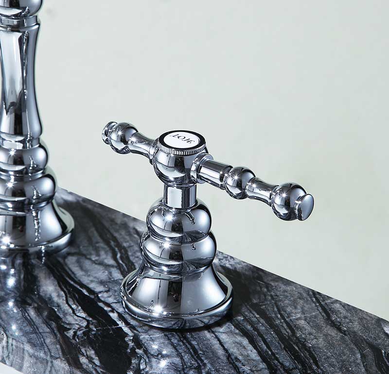 Anzzi Highland 8 in. Widespread 2-Handle Bathroom Faucet in Polished Chrome L-AZ184CH 5