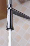 Anzzi Accent Single Handle Pull-Down Sprayer Kitchen Faucet in Polished Chrome KF-AZ003 8