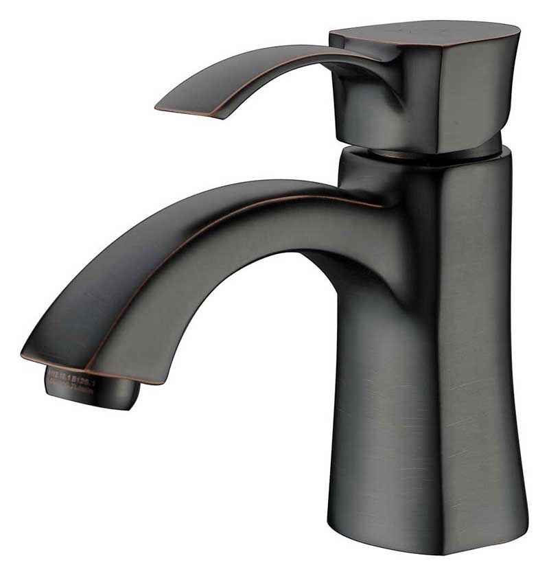 Anzzi Alto Series Single Handle Bathroom Sink Faucet in Oil Rubbed Bronze