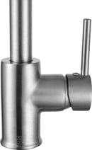 Anzzi Tycho Single-Handle Pull-Out Sprayer Kitchen Faucet in Brushed Nickel KF-AZ213BN 14