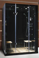 Steam Planet Personal Pivot Door Glass Steam Shower