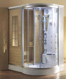 Steam Planet Sliding Door Dual Sauna and Steam Shower Unit