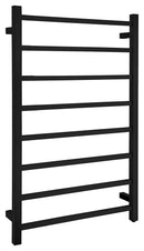 Anzzi Bell 8-Bar Stainless Steel Wall Mounted Towel Warmer in Matte Black TW-AZ026MBK