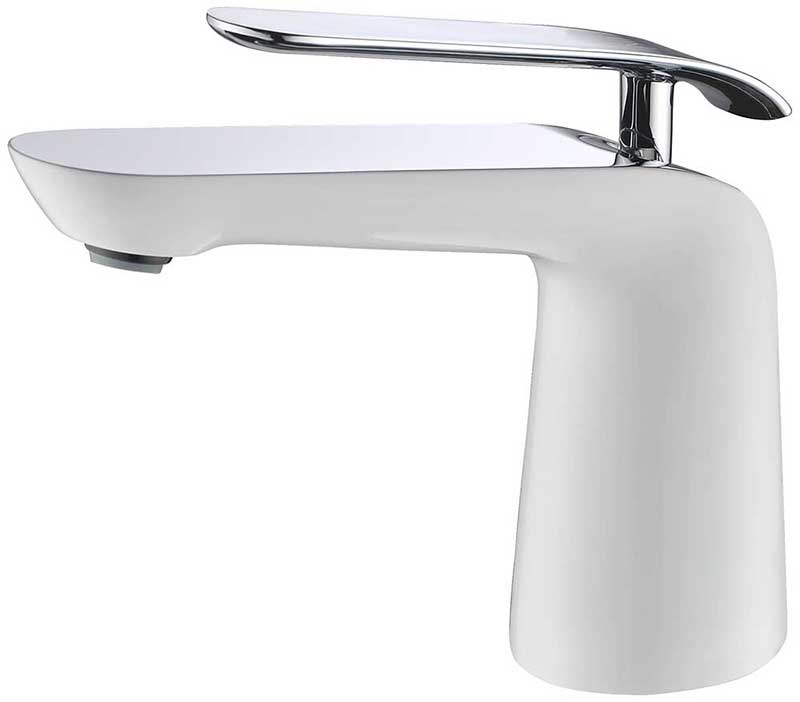 Anzzi Etude Series Single Handle Bathroom Sink Faucet in Polished Chrome