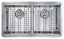 Anzzi Aegis Undermount Stainless Steel 32.75 in. 0-Hole 50/50 Double Bowl Kitchen Sink with Cutting Board and Colander K-AZ3219-2Ac 6